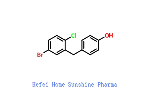 4-(5-broMo-2-כלורובנזיל)פנול CAS 864070-18-8